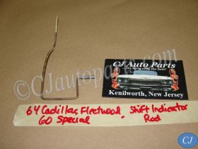 OEM 1964 Cadillac Fleetwood 60 Special Deville Fleetwood TILT STEERING COLUMN GEAR SHIFT INDICATOR ROD #1482497